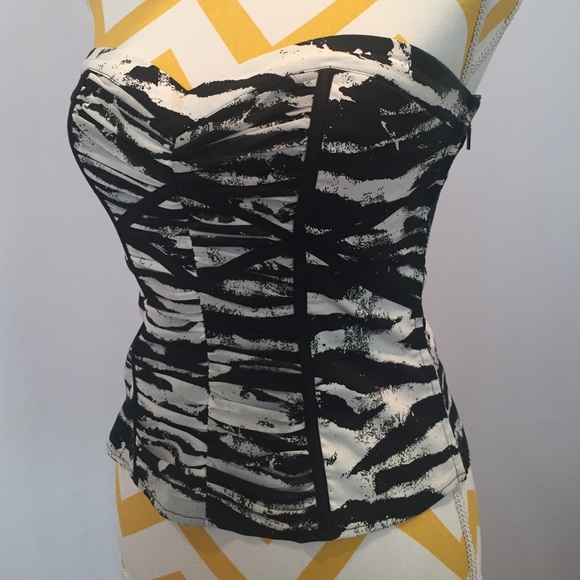 Bebe Sweetheart Bustier - Picture 3 of 4