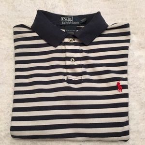 Men's Custom Fit Polo Shirt, Size Large