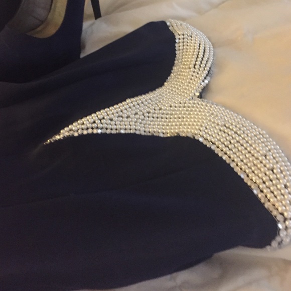 Blue dress & matching shoes - Picture 3 of 4