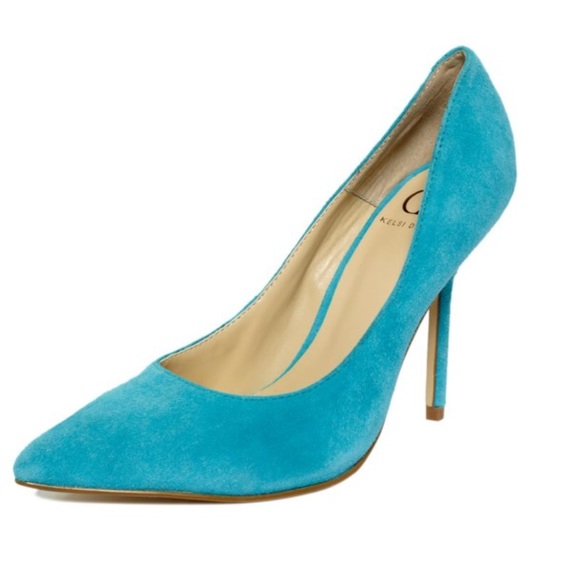 Kelsi Dagger suede heels