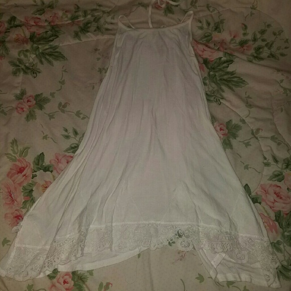 Lace halter top