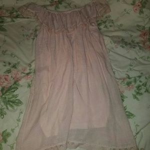 Off the shoulder dress