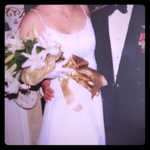 Debutant/wedding dress. White