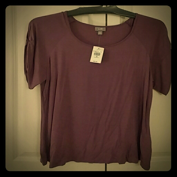Purple j jill t shirt