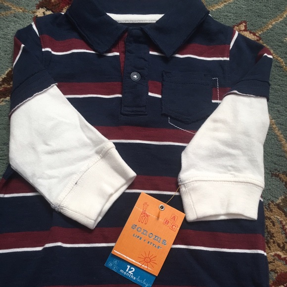 Sonoma brand polo shirt nwt 12 months