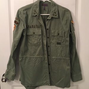 Kendall & Kylie olive jacket