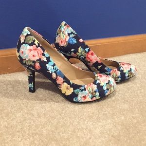 Floral High Heels