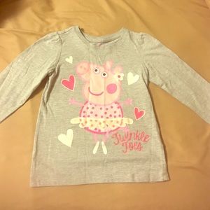 "Peppa The Pig" Long Sleeve Tee