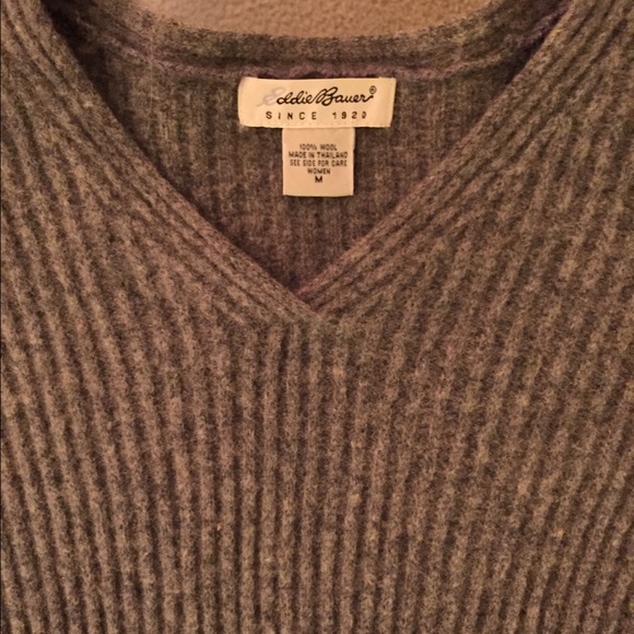 Eddie Bauer~Sz M~Wool Sweater - Picture 2 of 4