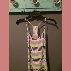 J. Crew stripe tank//00//no trades ▪️💚▪️