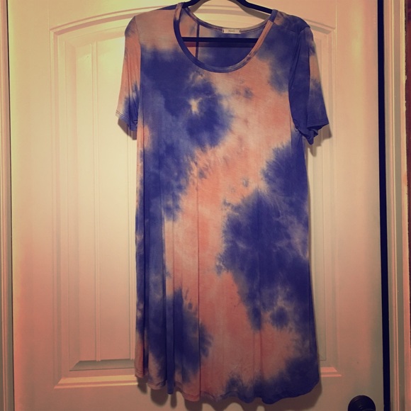 Over-sized Tye-dye dress