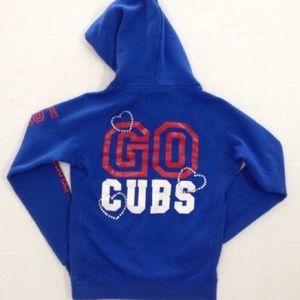 Chicago Cubs MLB Pink Victoria's Secret Hoodie