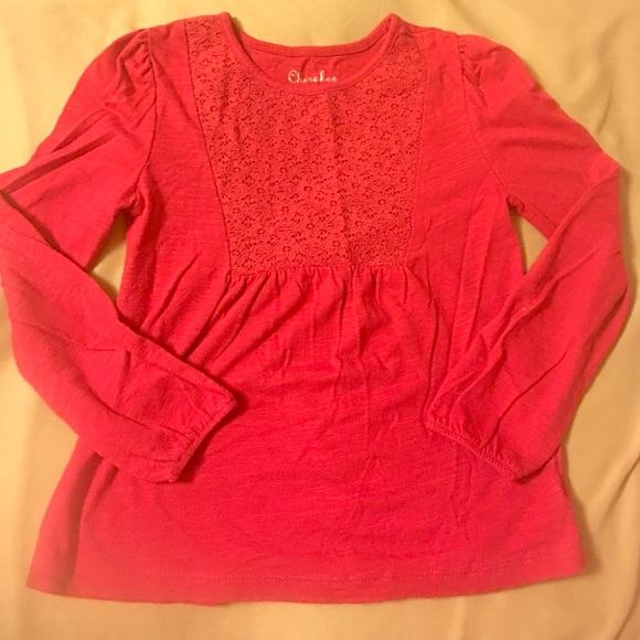 "Cherokee" Lace Front Long Sleeve