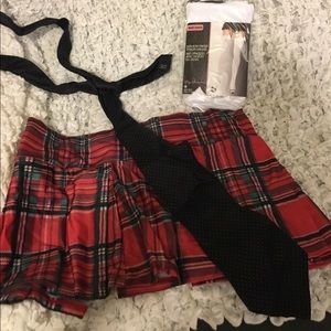 Sexy school girl costume