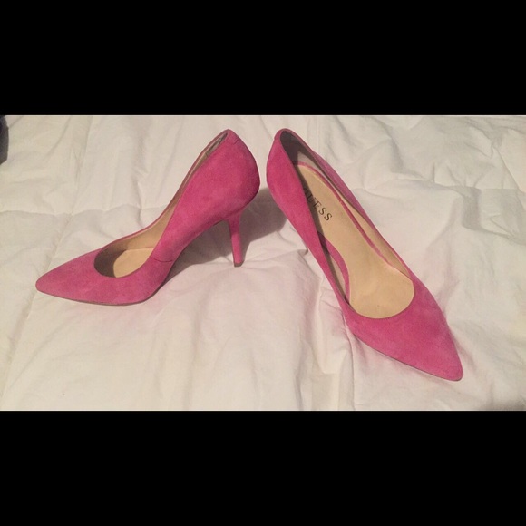 GUESS Pointed toe heels.