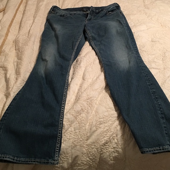 Silver Suki boot cut jeans Size 18/32