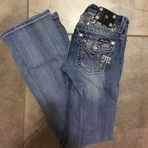 Kids miss me bootcut jeans
