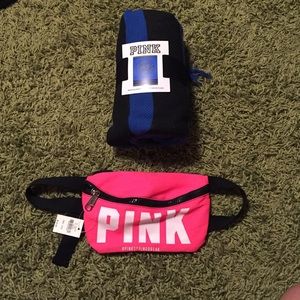 Victoria's Secret PINK Beach Blanket & Fanny Pack