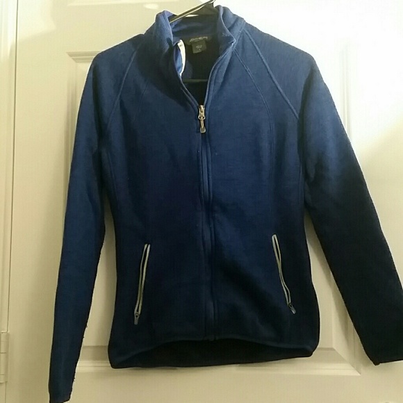 Gray Eddie Bower zip up