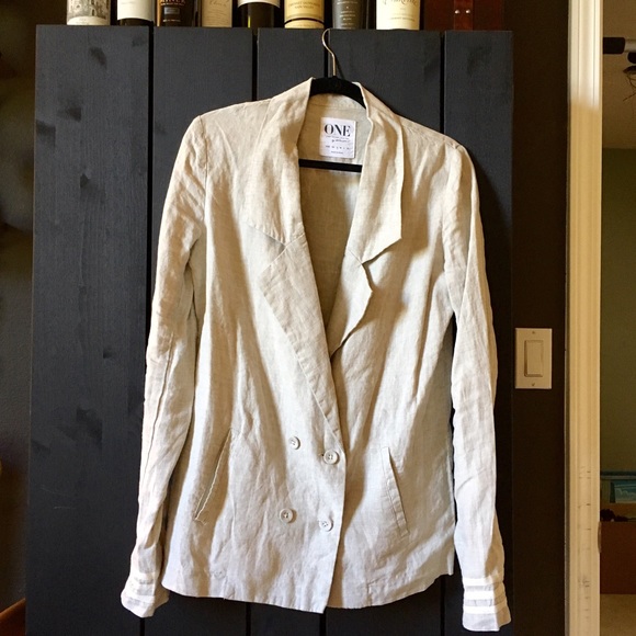 One Teaspoon Linen Blazer