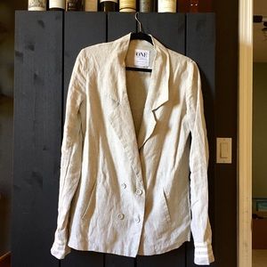 One Teaspoon Linen Blazer