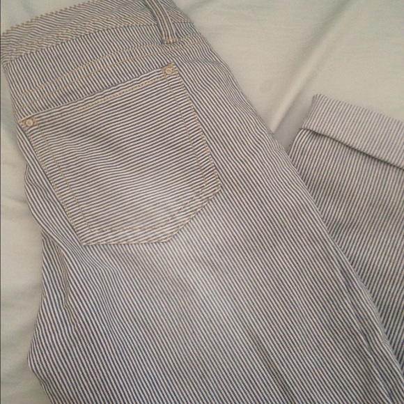 Striped Capris