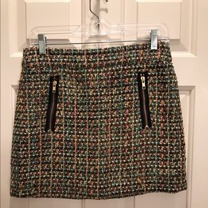 J.Crew tweed skirt