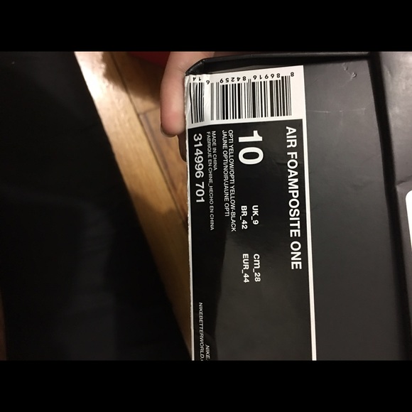 Air Foamposite one "Wu-tang" - Picture 2 of 2