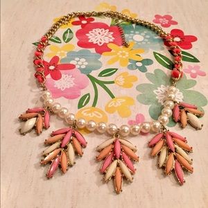 Pink and Pearls Necklace