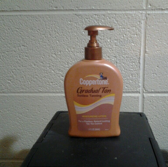 Coppertone sunless tanner
