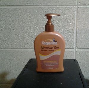 Coppertone sunless tanner