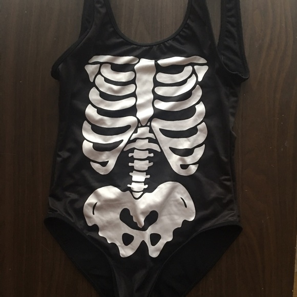 Wildfox Tops - Wildfox rare skeleton bodysuit