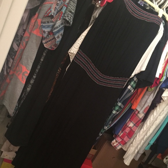 Wide leg strapless jumpsuit