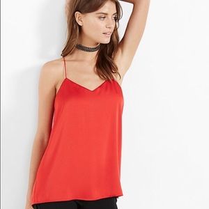 Express Fire Engine Red Dress Cami Tank