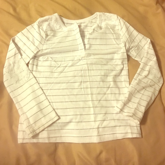 Garanimals Silver and White Tee