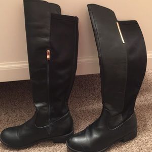 Black Francesca's riding boots