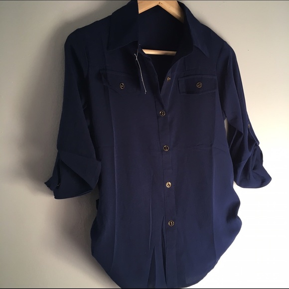 Tops - Navy Shirt