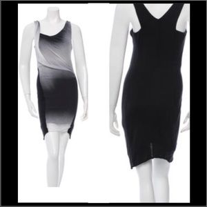 HELMUT LANG SILK SLEEVELESS DRESS