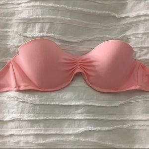 VS strapless pink bikini