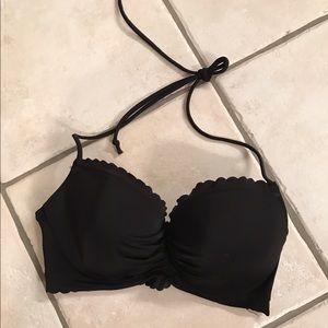 Victoria's Secret black Getaway Halter