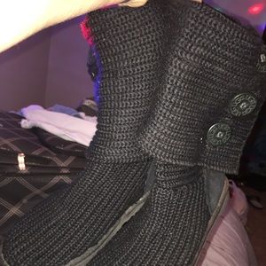 UGG classic knit boots