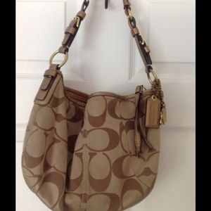 Medium Coach purse with matching coin purse