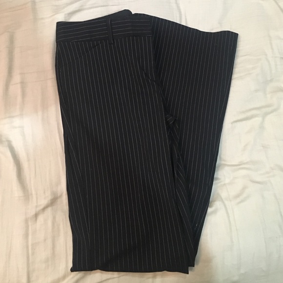 Express design studio pink stripe pants