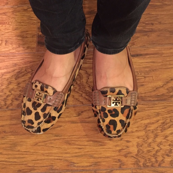 Tory Burch Shoes - Tory Burch Leopard Driving Shoe