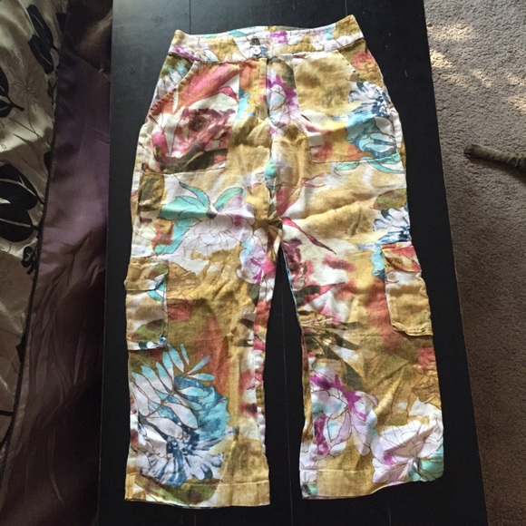 Chicos Linen Pants
