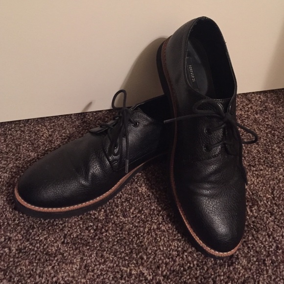 Black oxfords