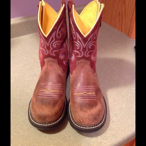 Ariat Fatbaby Leather Boots--HOLD