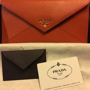 Prada Envelope Clutch