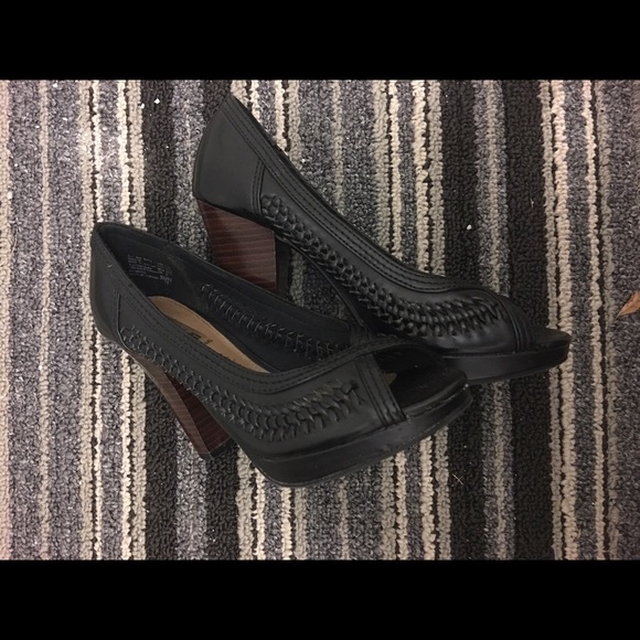 Black heels
