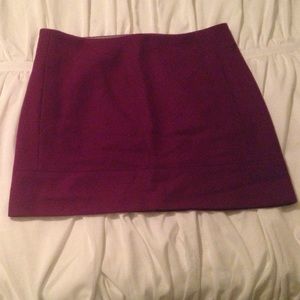 J. Crew Wool Mini Skirt